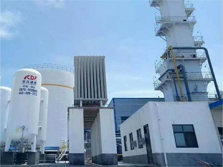 Cryogenic liquid air separation unit