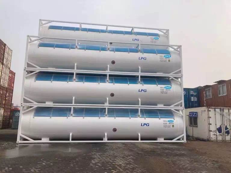 80 units of LPG ISO tank containers shipped